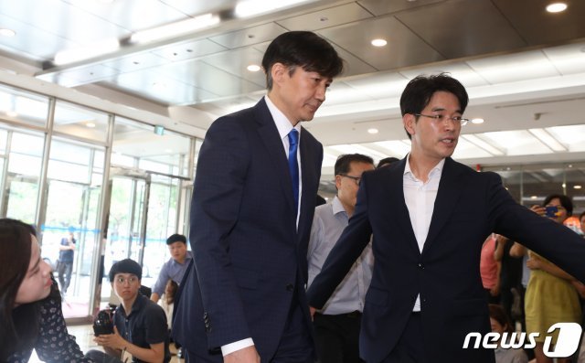 조국 법무부장관 후보자. 2019.8.9/뉴스1 © News1