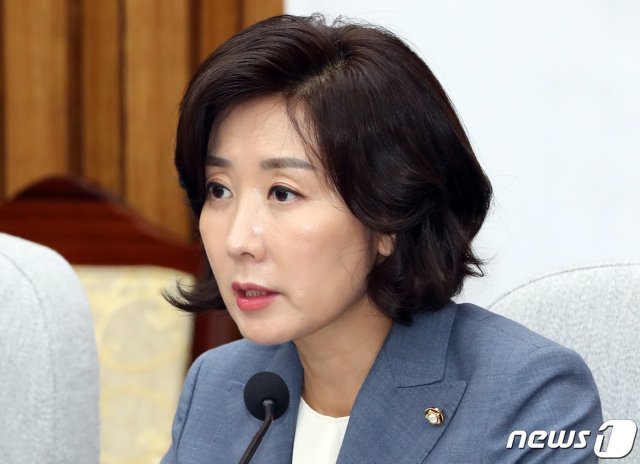 나경원 자유한국당 원내대표 2019.8.30/뉴스1 ⓒ News1