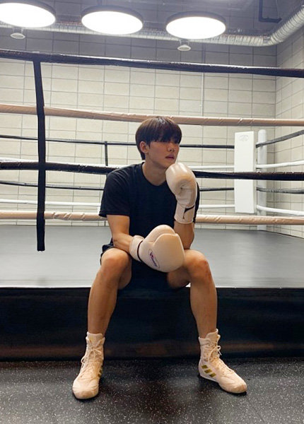 한국복싱진흥원 홍보대사로 위촉된 래퍼 방재민. 사진제공｜청춘스포츠