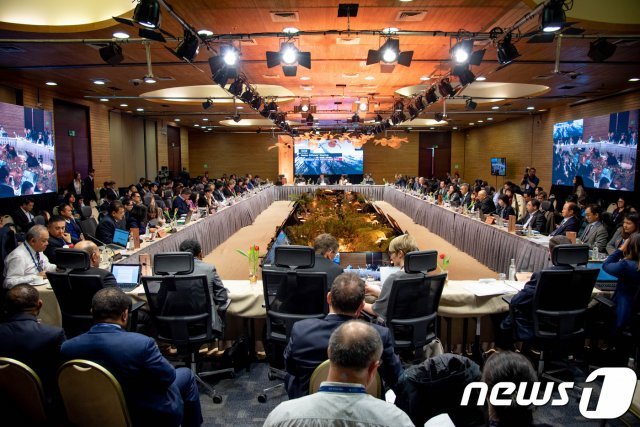 지난 29~30일 칠레 푸에르토 바라스에서 열린 제3차 APEC 고위관리회의(SOM). (사진=외교부 제공) © 뉴스1