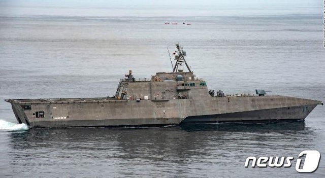 미해군 연안전투함 가브리엘 기퍼즈 호. (미 해군) © 뉴스1