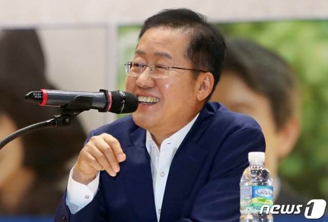 홍준표 전 자유한국당 대표… 2019.7.10/뉴스1 © News1
