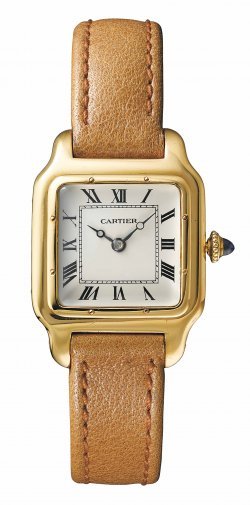세계 최초의 손목시계로 알려진 까르띠에 ‘산토스 뒤몽’. 양산형 모델로 1912년 판매된 제품이다.