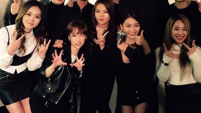 왼쪽부터 Mnet 음악경연프로그램 ‘보이스 코리아’ 시리즈 출신 이예준, 우혜미(미우), 지세희, 손승연, 유성은. 손승연 인스타그램