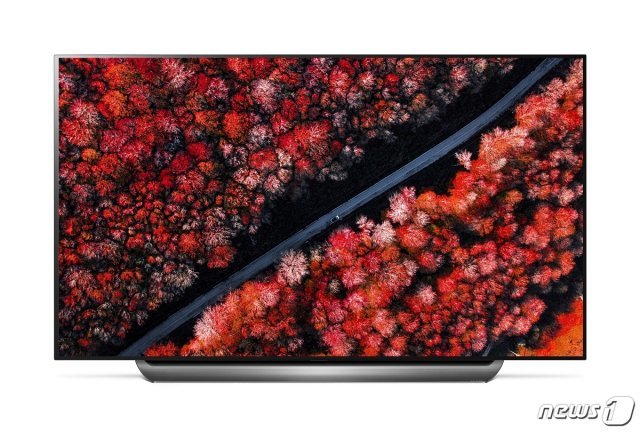LG전자의 2019년형 올레드(OLED) TV C9 모델.(LG전자 제공)