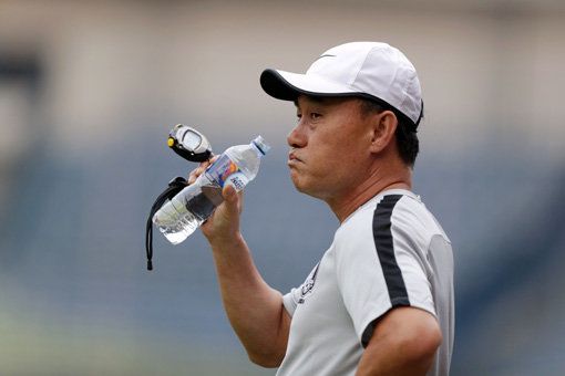 한국 U-23 축구대표팀 김학범 감독. 사진제공｜대한축구협회