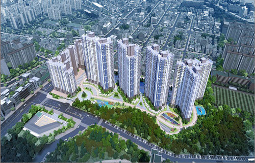 ‘연산 코오롱하늘채’ 조감도