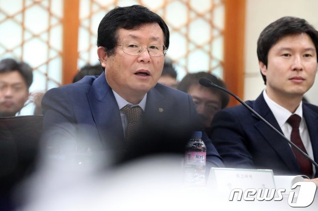 설훈 더불어민주당 의원. © News1 이윤기 기자
