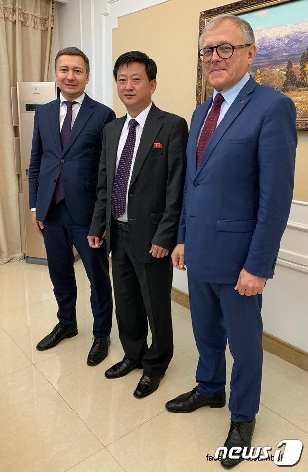 평양 주재 러시아대사관 페이스북 © 뉴스1