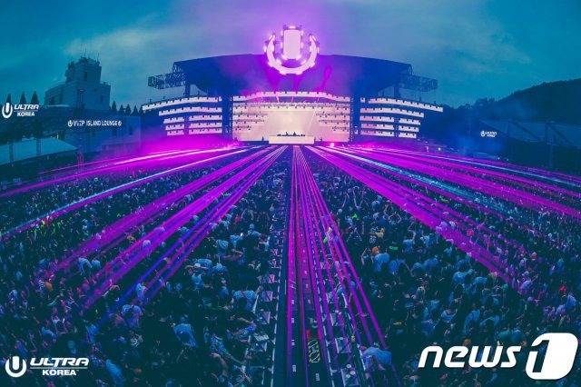 2019 울트라 뮤직 페스티벌(UMF) 공연 장면(울트라 엔터프라이즈 제공)© 뉴스1