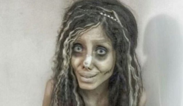 안젤리라 좀비를 자처한 타바르 - 인스타그램 갈무리