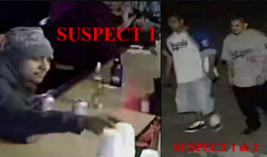 미국 중부 캔자스주 캔자스시티에 있는 한 술집 총격 사건 용의자 두 명. 사진=미국 CBS뉴스 홈페이지 캡처