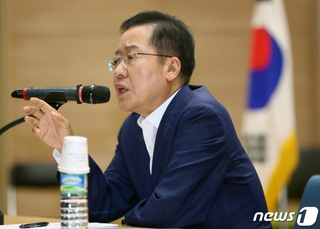 홍준표 자유한국당 전 대표. 2019.7.10/뉴스1 © News1
