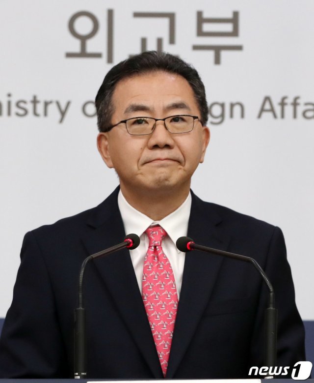 김인철 외교부 대변인. 2019.8.27/뉴스1 © News1