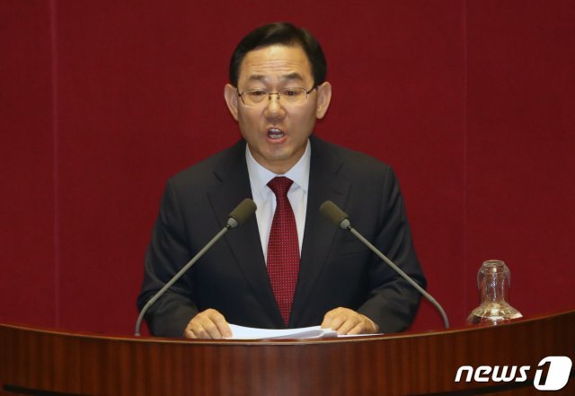 주호영 자유한국당 의원© News1 이종덕 기자