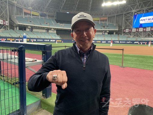 SK 전 코치 라일 예이츠. 고척｜서다영 기자 seody3062@donga.com