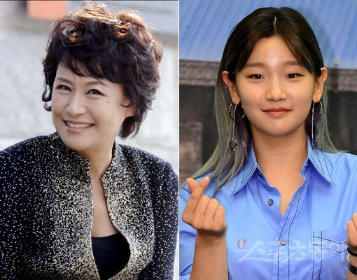 배우 박원숙(왼쪽)-박소담. 스포츠동아DB