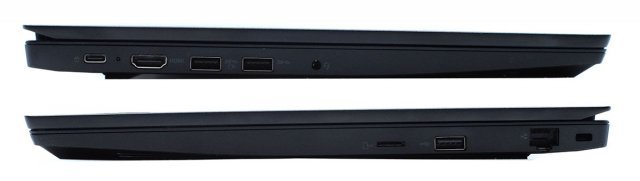 노트북 좌우측에 다양한 확장단자가 제공된다. (출처=IT동아)