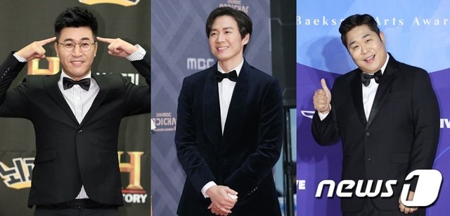 김종민,연정훈 문세윤(왼쪽부터) © 뉴스1