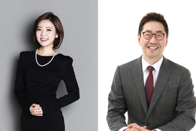 김선영 YTN 아나운서(블로그·라망 스튜디오)와 백성문 변호사(페이스북)
