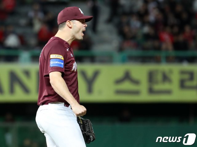 키움 히어로즈 외국인투수 제이크 브리검. 뉴스1 © News1