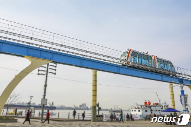 월미바다열차. (인천시 제공) © News1