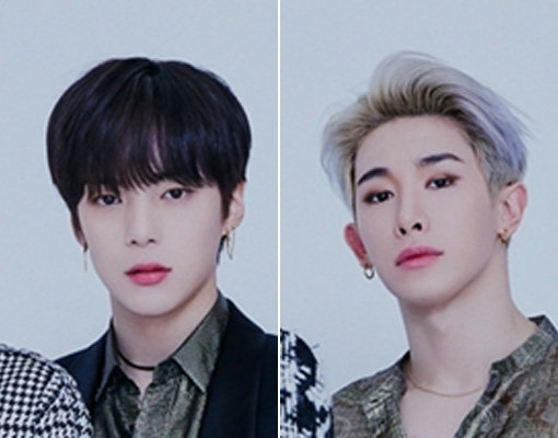 몬스타엑스 민혁(왼쪽)·원호. 사진제공｜스타쉽엔터테인먼트