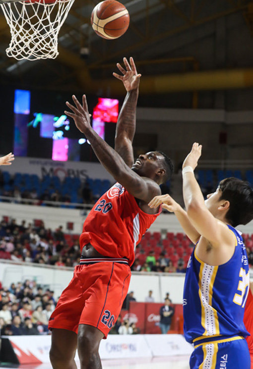 현대모비스 라건아. 사진제공｜KBL