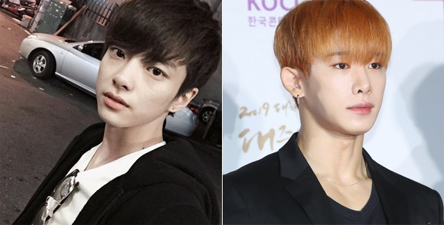 정다은과 몬스타엑스 원호. 정다은 인스타그램·뉴스1 DB