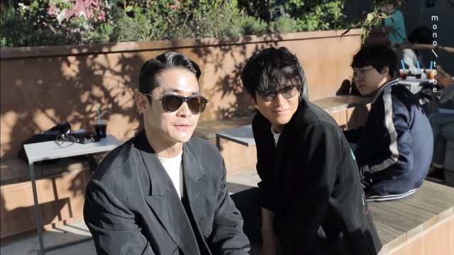 강동원과 배정남(왼쪽). 유튜브 캡처