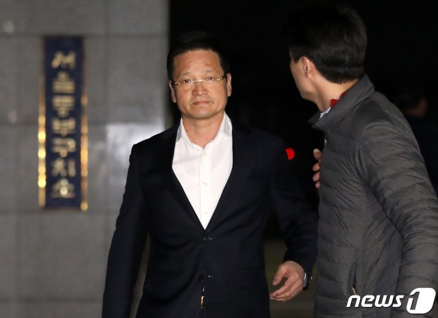 김학의 전 법무부 차관에 ‘별장 성접대’를 한 의혹을 받는 건설업자 윤중천씨. © News1DB