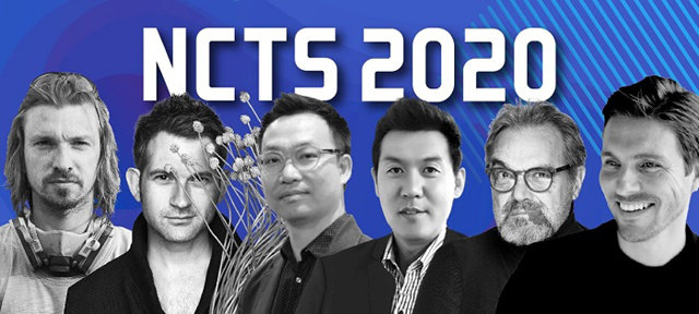 NCTS 2020 강연자. (왼쪽부터) 세스 글로브페인터, 니콜라이 버그만, 현정오, 김승현, 올리비에로 토스카니, 마틴 그란. 사진제공=㈜노루홀딩스