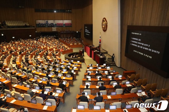 국회 본회의장/뉴스1 © News1