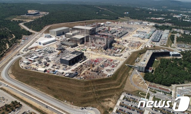 ITER건설현장(프랑스)© 뉴스1