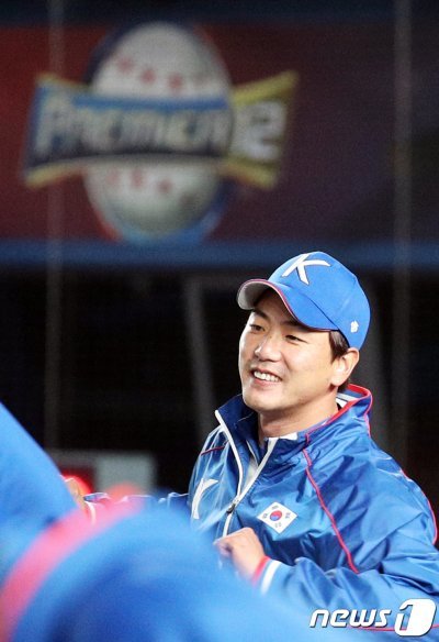 2019 세계야구소프트볼연맹(WBSC) 프리미어12에 한국 대표팀의 일원으로 출전한 김광현.  © News1