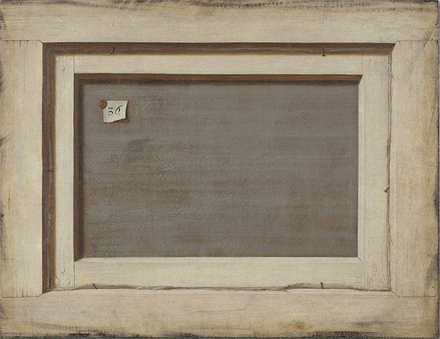 코르넬리스 헤이스브레흐츠 ‘그림의 뒷면’, 1668∼1672년.