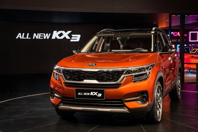 기아자동차의 중국 전략형 소형 SUV ‘올 뉴 KX3’. (기아차 제공)