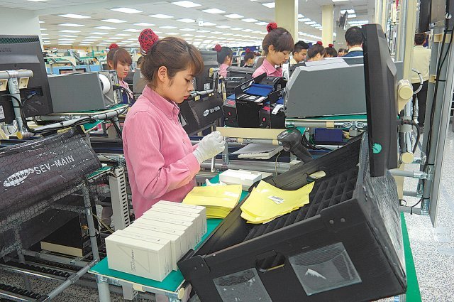 베트남 삼성전자 박닌성 공장 SEV 휴대폰 생산라인