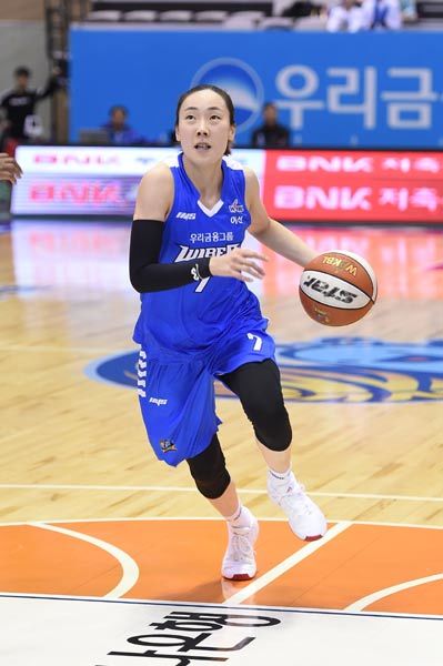 우리은행 박혜진. 사진제공｜WKBL