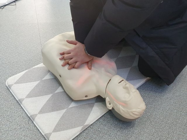 대한안전교육협회에서 개발한 스마트 CPR 시스템 (출처=IT동아)