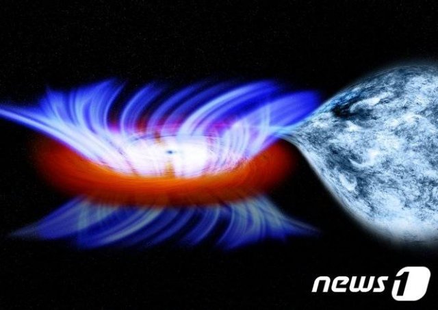 항성 블랙홀 (출처=미국 항공우주국(NASA) 갈무리) © 뉴스1