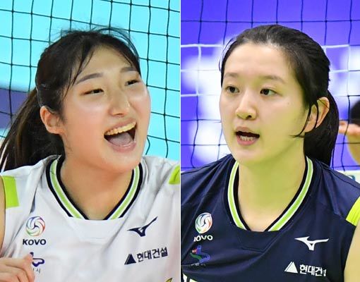 현대건설 정지윤(왼쪽)-이다현. 사진제공｜KOVO