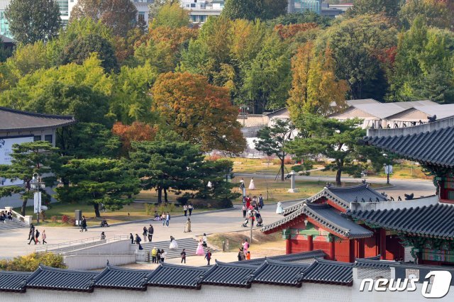 한국의 고궁 2019.10.27/뉴스1 © News1