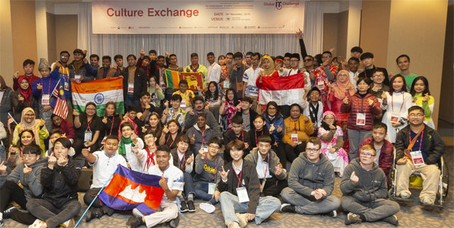 LG전자는 11월 26일 100여 명의 장애 청소년들이 모인 ‘IT 축제의 장’ 열었다.