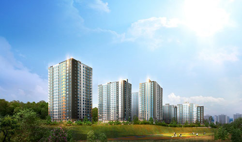 ‘시흥장현 A-7블록 공공분양주택’ 투시도