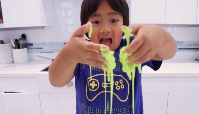 라이언 카지(8) 미국 아동 유튜버 <라이언의 세상 유튜브 영상 캡처>