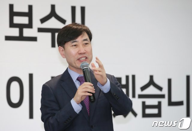 하태경 새로운보수당 창당준비위원장 2019.12.28/뉴스1 © News1