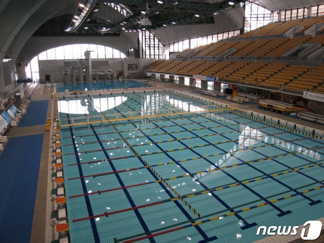 2020년 도쿄 올림픽의 수구 경기장으로 선정된 다쓰미 국제 수영장 © 뉴스1