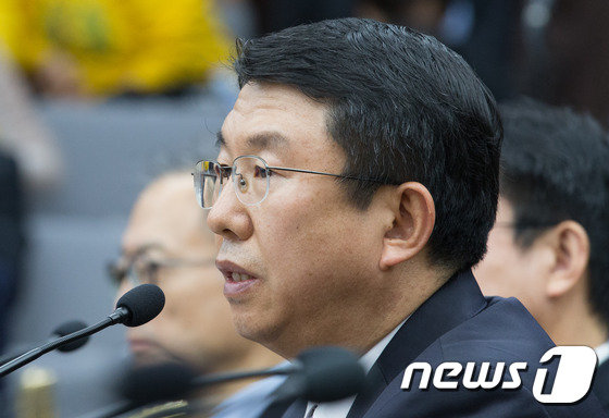 김석균 전 해양경찰청장. © News1 사진공동취재단
