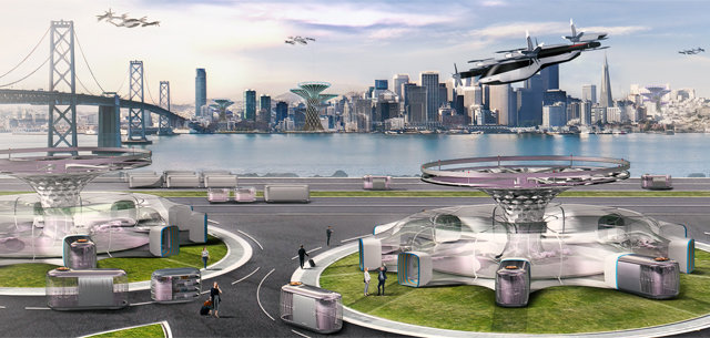 현대자동차가 ‘CES 2020’에서 선보일 미래형 모빌리티 비전을 나타낸 그래픽. 현대자동차 제공